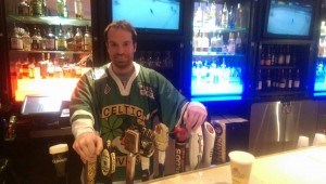 Local bartender Jesse Burk in the Mariott hotel Pittsburgh!